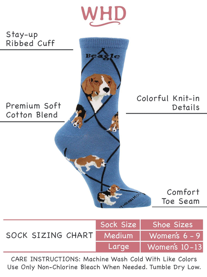 Wheel House Designs socks Beagle Socks for Women and Men | Perfect Dog Lovers Gift