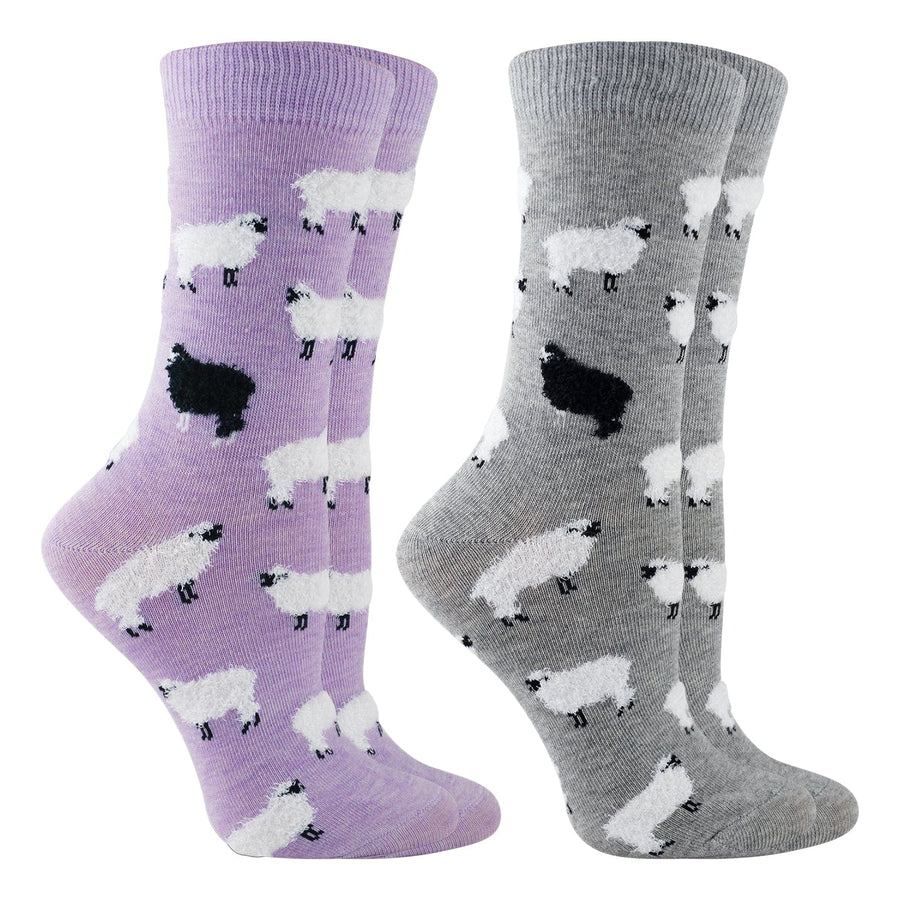 Wheel House Designs socks WHD Fuzzy Sheep Socks 2-Pack or 1-Pack
