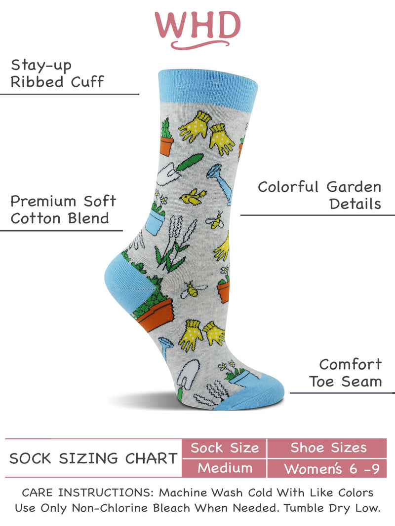 WHD Garden Socks 2-Pack or 1-Pack