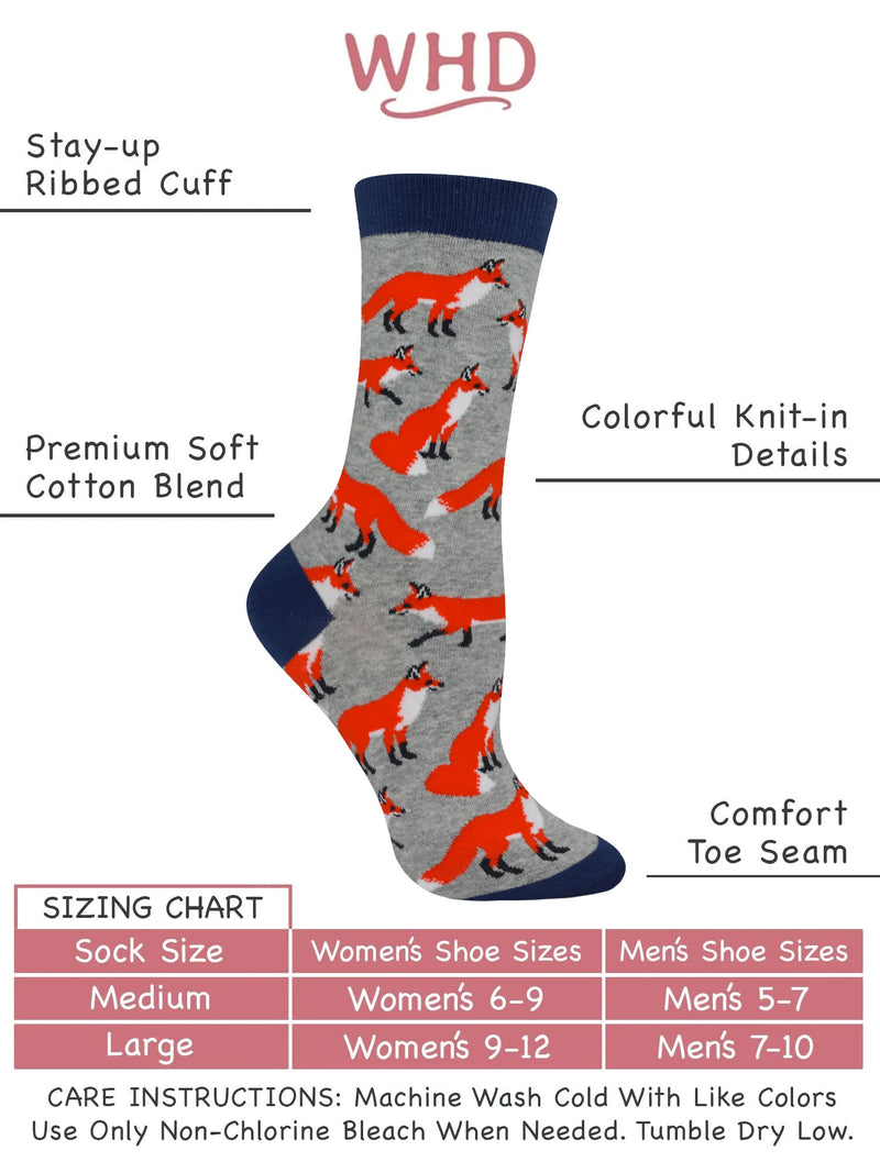 Fox Socks for Women and Men | Perfect Fox Lovers Gift