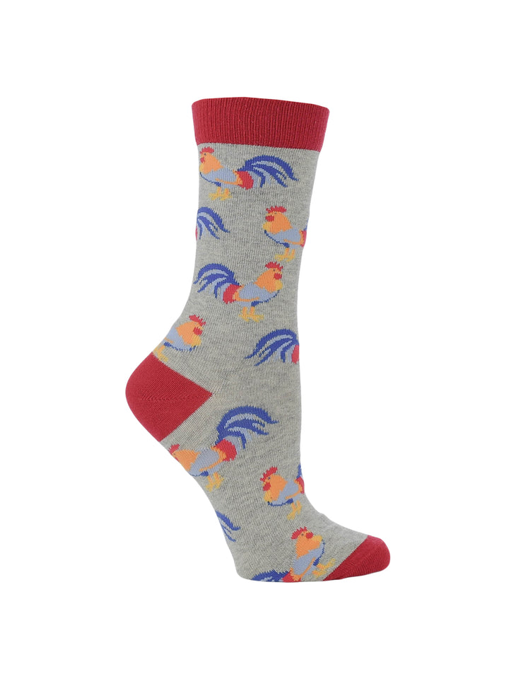WHD Chicken Socks for Women | Gift for Chicken Lovers|1-Pack/2-Pack