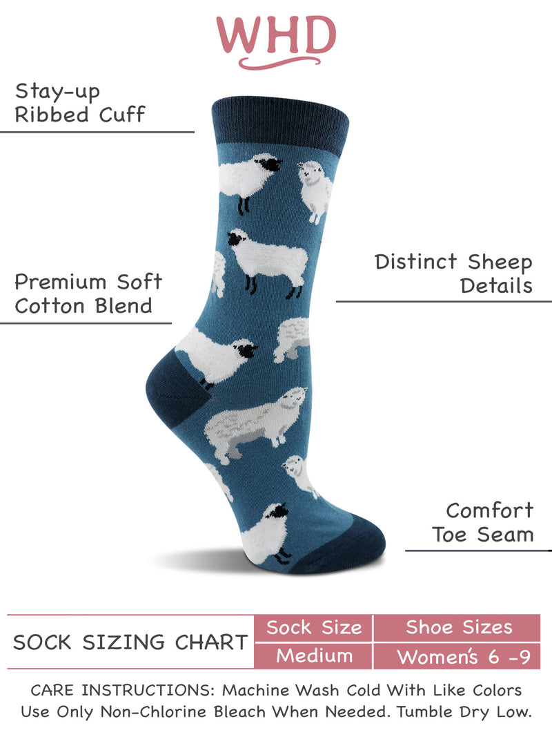 WHD Sheep Socks 2-Pack or 1-Pack