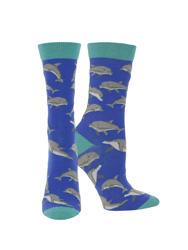 WHD Dolphin Socks for Women and Men | Gift for Dolphin Lovers