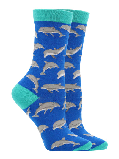 WHD Dolphin Socks for Women and Men | Gift for Dolphin Lovers