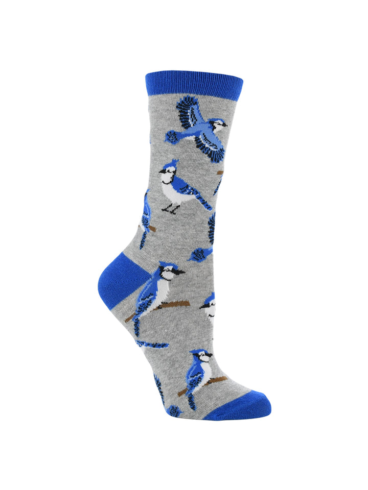 Blue Jay Bird Socks Perfect Bird Lovers Gift