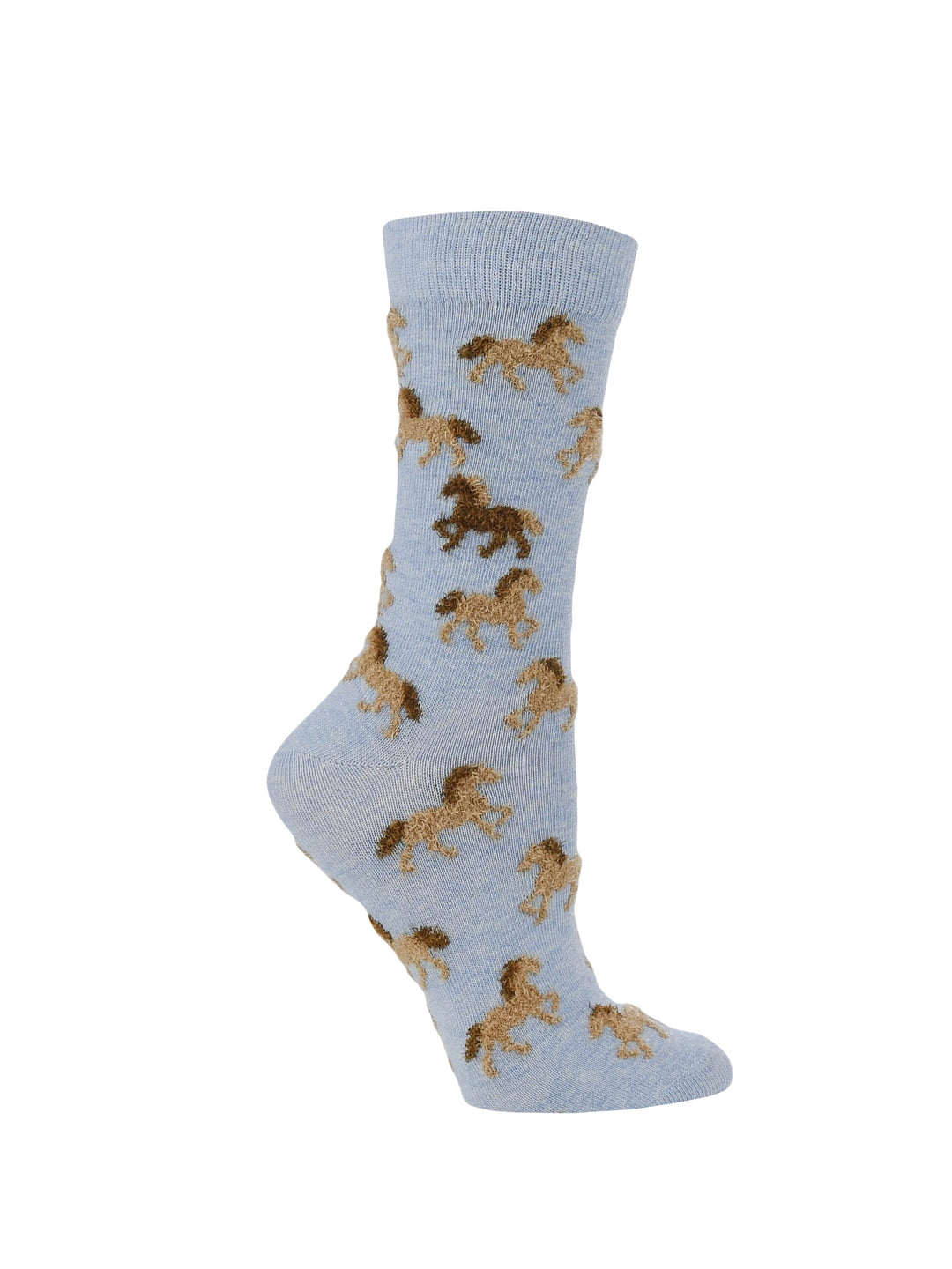 WHD Cute Fuzzy Horse Socks for Women | Gift for Horse Lovers|1-Pack/2-Pack