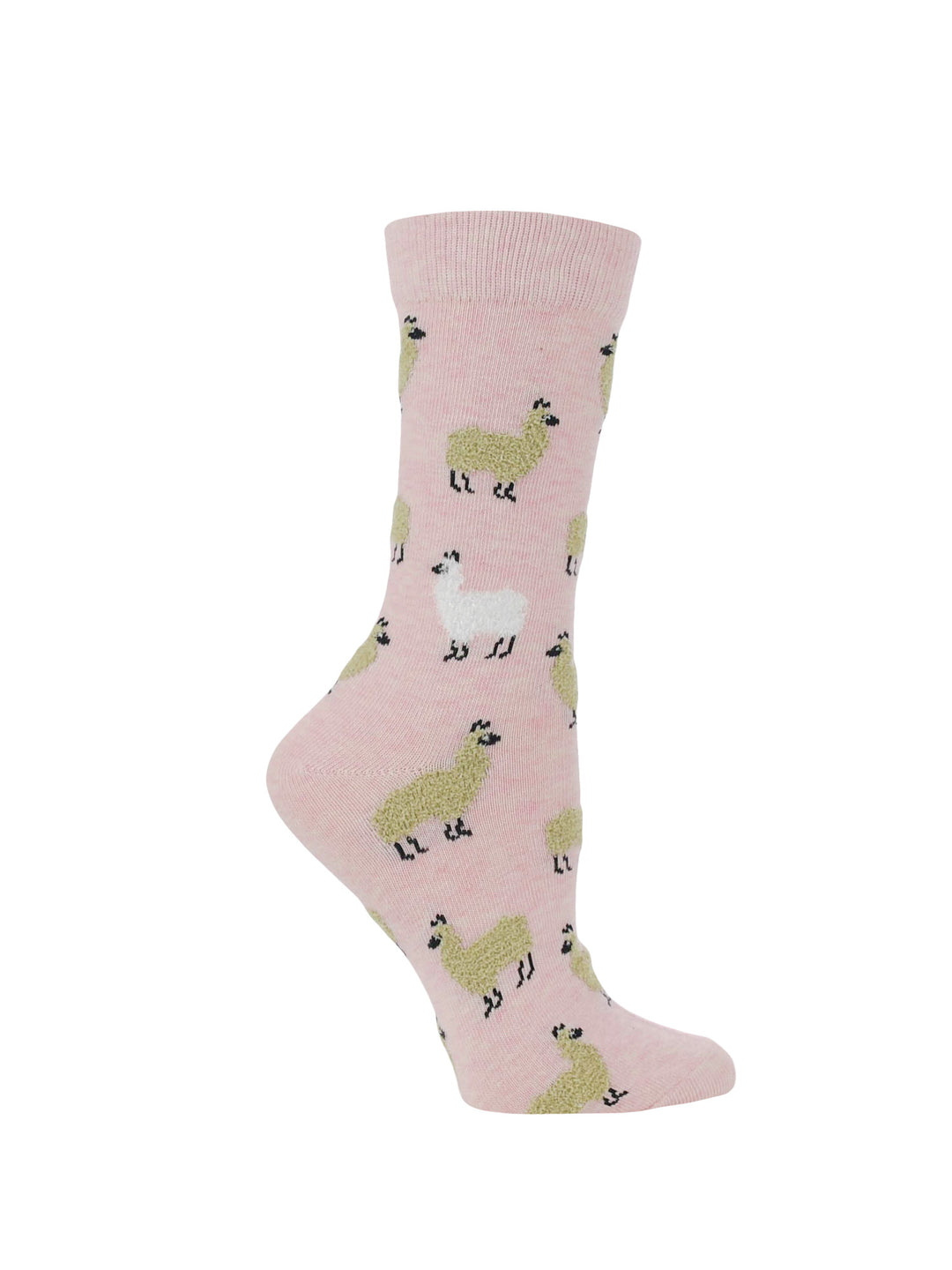 WHD Cute Fuzzy Llama Socks for Women