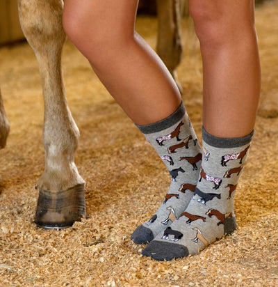 WHD Multi Horse Socks 2-Pack or 1-Pack