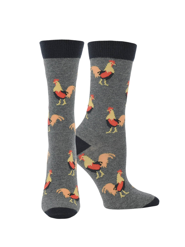 WHD Chicken Socks for Women | Gift for Chicken Lovers|1-Pack/2-Pack