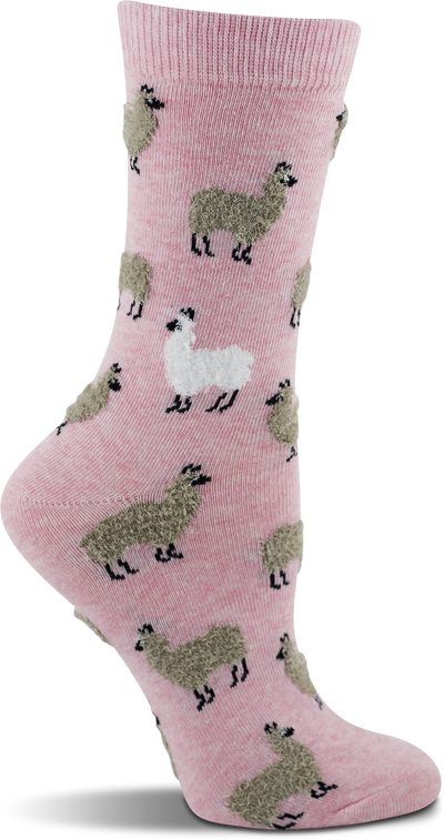 WHD Fuzzy Llama Socks 2-Pack or 1-Pack