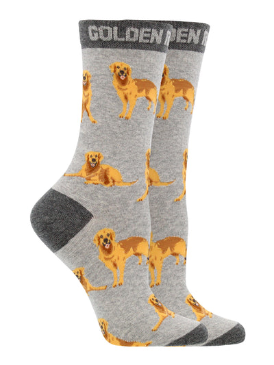 Golden Retriever Socks for Women and Men | Perfect Dog Lovers Gift