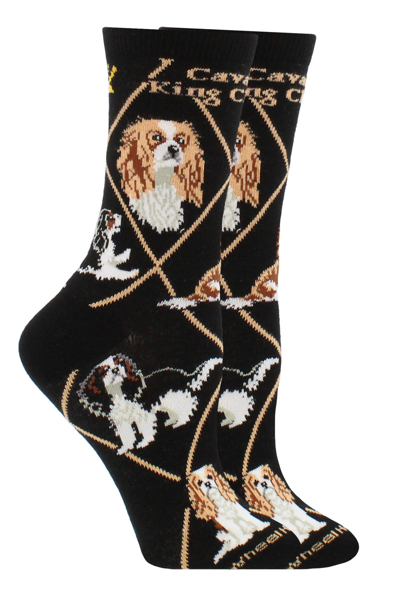 Cavalier King Charles Spaniel Socks for Women and Men | Perfect Dog Lovers Gift