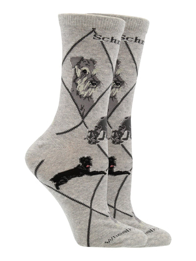 Schnauzer Socks for Women | Perfect Dog Lovers Gift