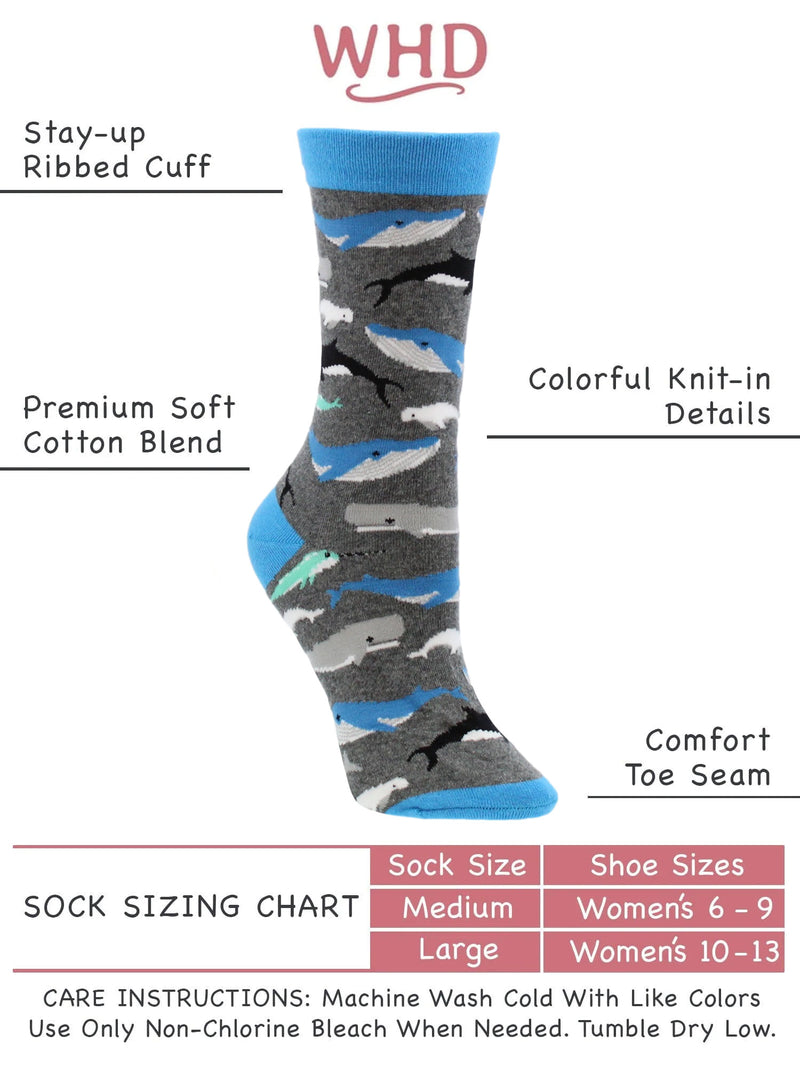 Whale Socks Perfect Ocean Lovers Gift