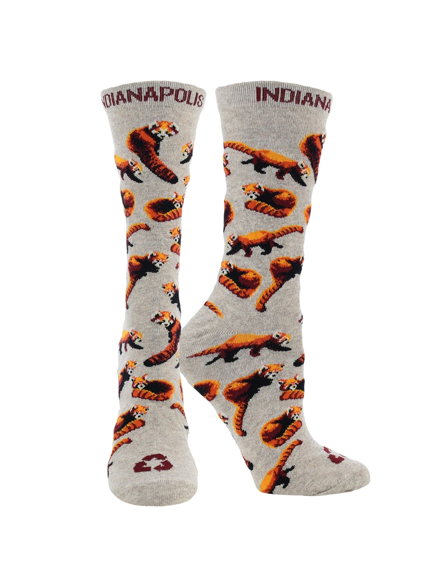 Wheel House Designs customizable socks Custom / Large Custom Recycled Crew Socks