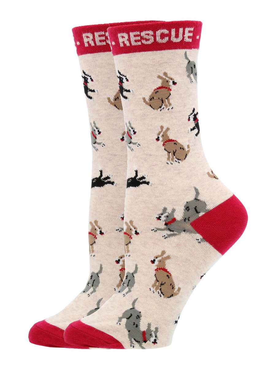 Wheel House Designs socks Adopt a Dog Socks Perfect Dog Lovers Gift