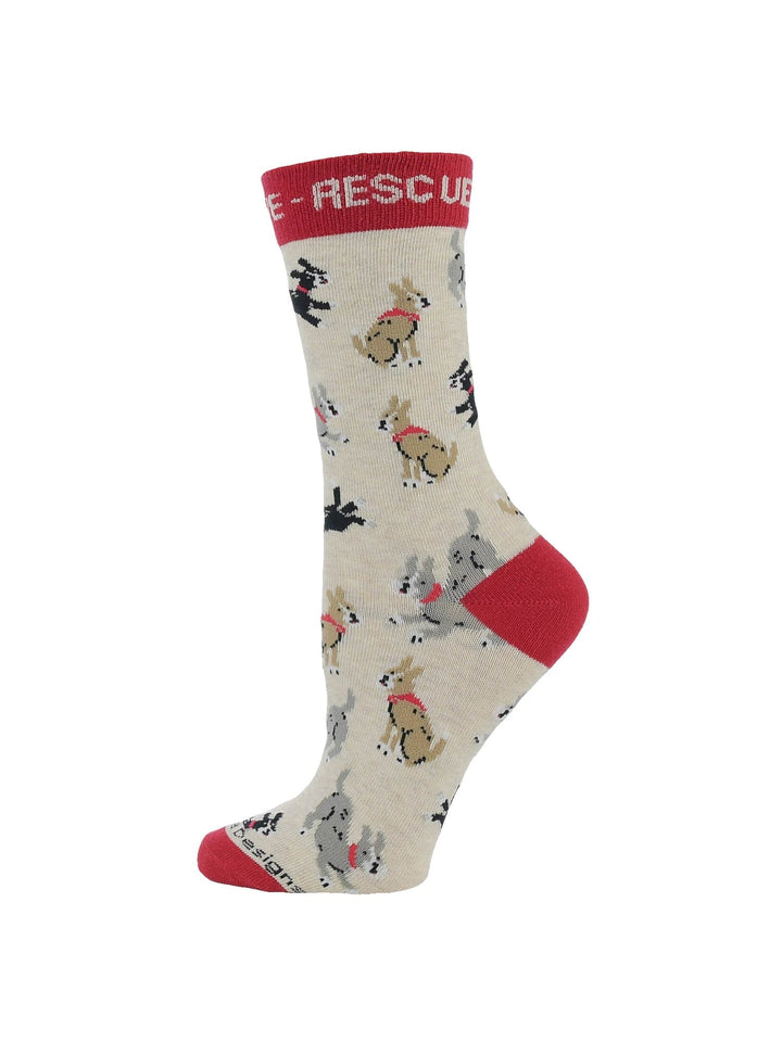 Wheel House Designs socks Adopt a Dog Socks Perfect Dog Lovers Gift