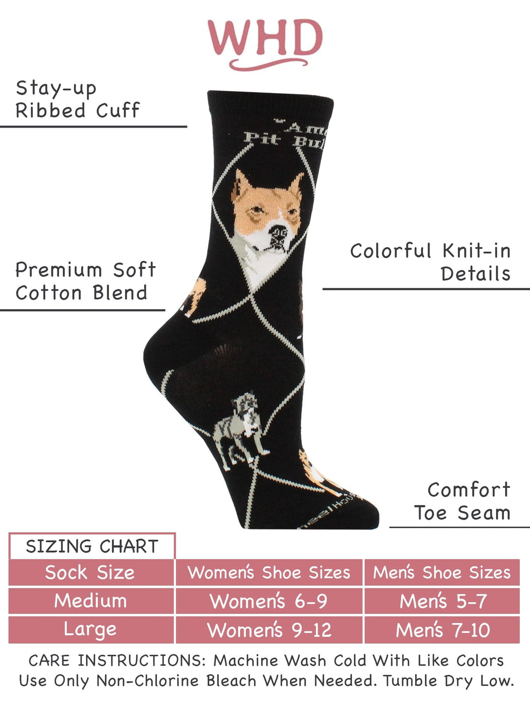 Wheel House Designs socks American Pit Bull Terrier Socks Perfect Dog Lovers Gift