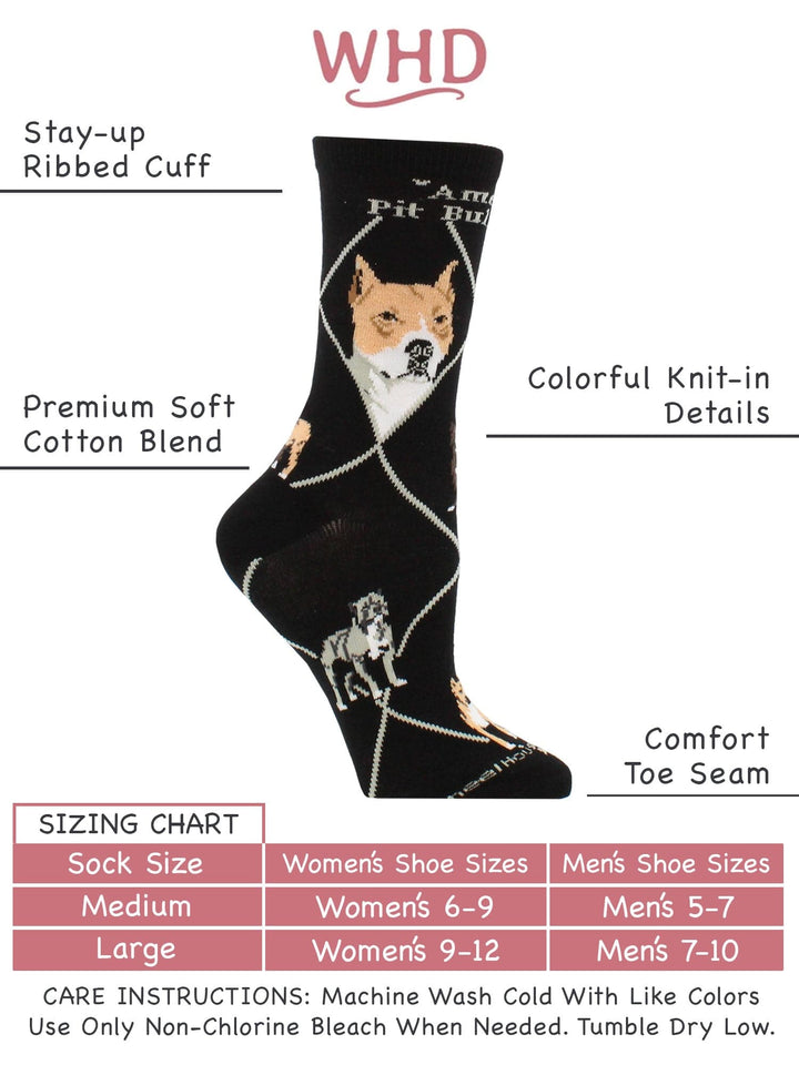 Wheel House Designs socks American Pit Bull Terrier Socks Perfect Dog Lovers Gift