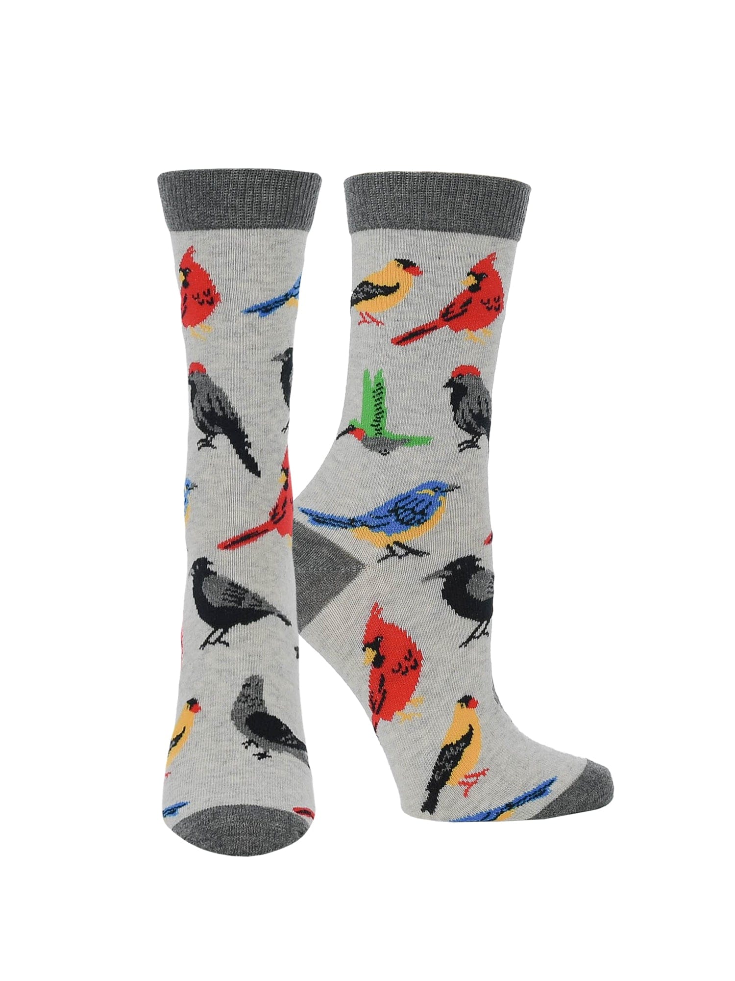Wheel House Designs socks Ash / Large Backyard Bird Socks Perfect Bird Lovers Gift