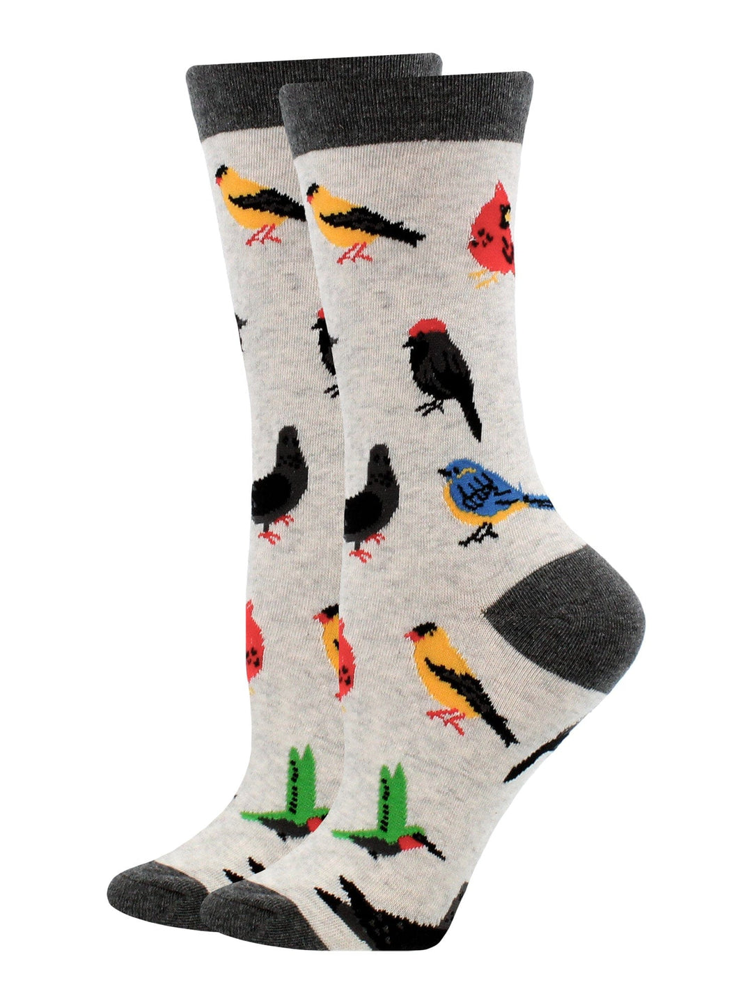 Wheel House Designs socks Ash / Medium Backyard Bird Socks Perfect Bird Lovers Gift