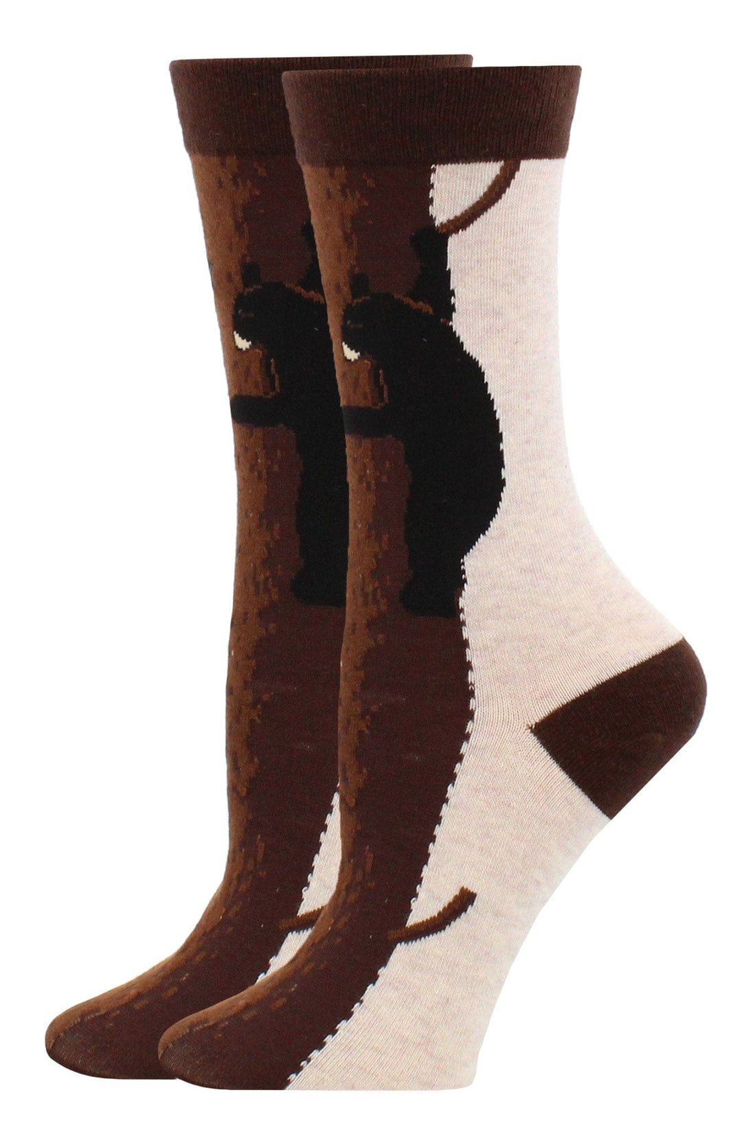 Wheel House Designs socks Bear Crew Socks for Women and Men | Gift for Bear Lovers