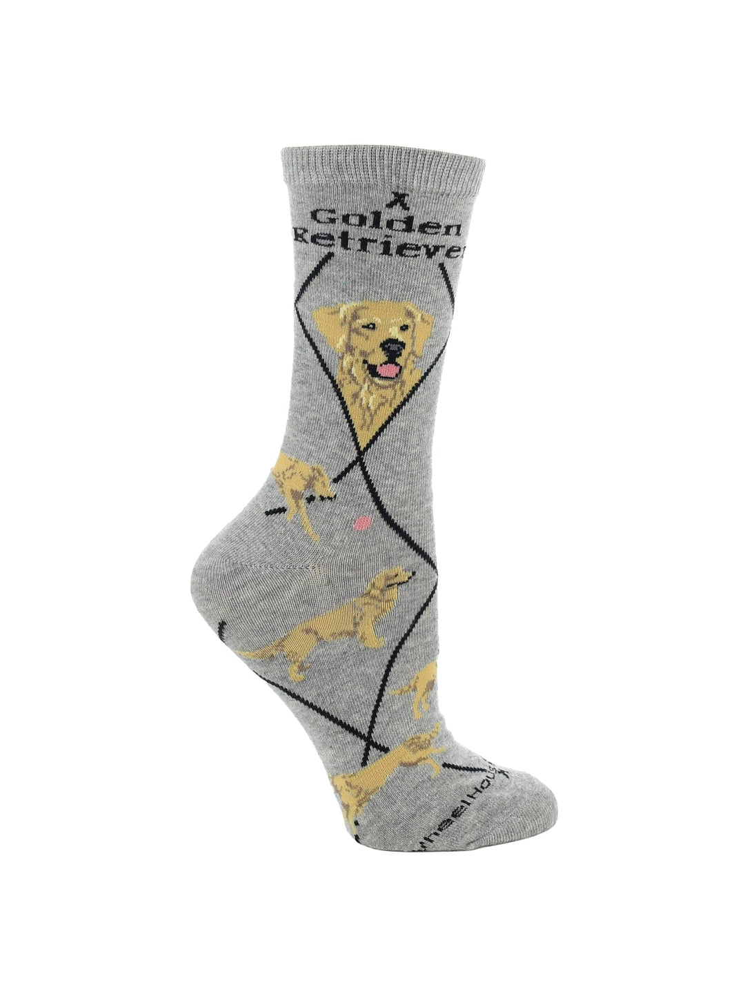 Wheel House Designs socks Best Golden Retriever Crew Socks for Women | Dog Lovers Gift