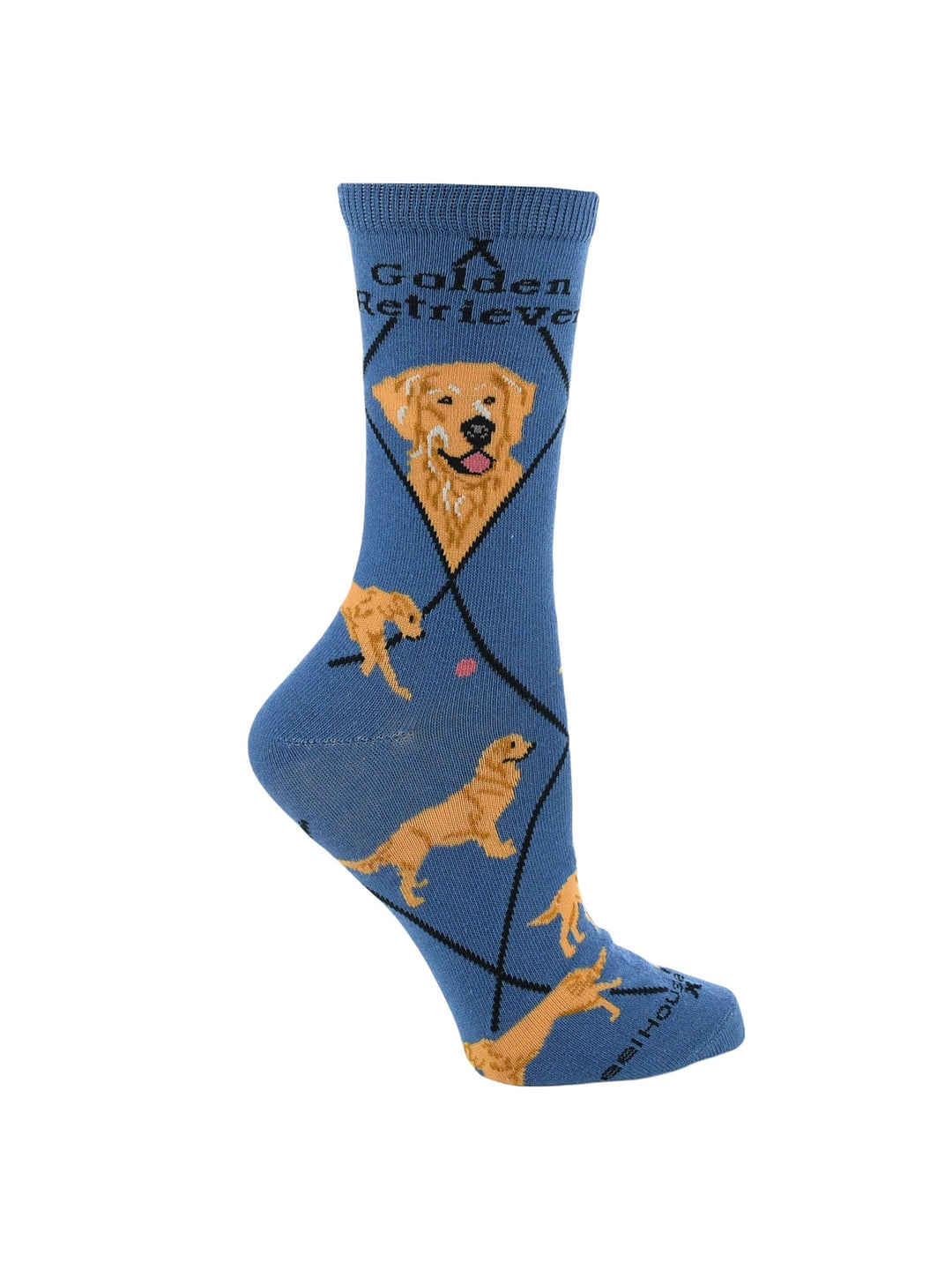 Wheel House Designs socks Best Golden Retriever Crew Socks for Women | Dog Lovers Gift