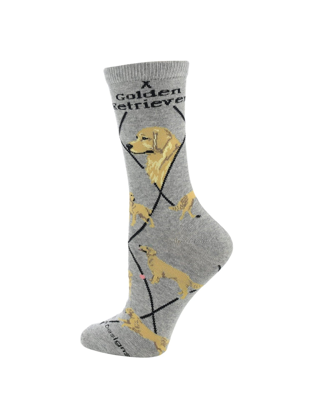 Wheel House Designs socks Best Golden Retriever Crew Socks for Women | Dog Lovers Gift
