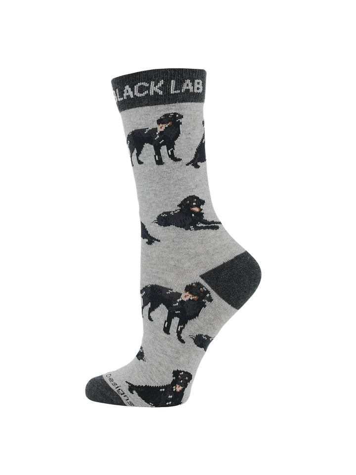 Wheel House Designs socks Black Lab Socks for Women and Men | Perfect Dog Lovers Gift