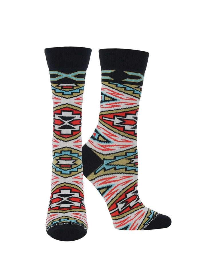 Wheel House Designs socks Black / Medium Southwest Design Socks Perfect Southwest Lovers Gift