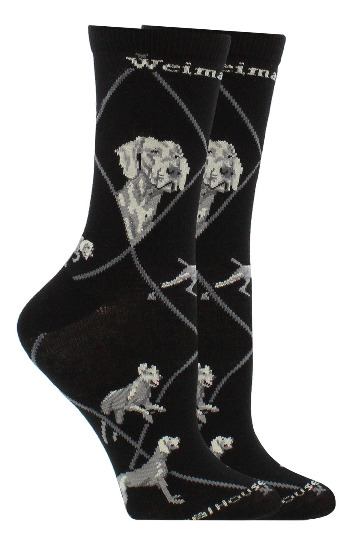 Wheel House Designs socks Black / Medium Weimaraner Socks Perfect Dog Lovers Gift
