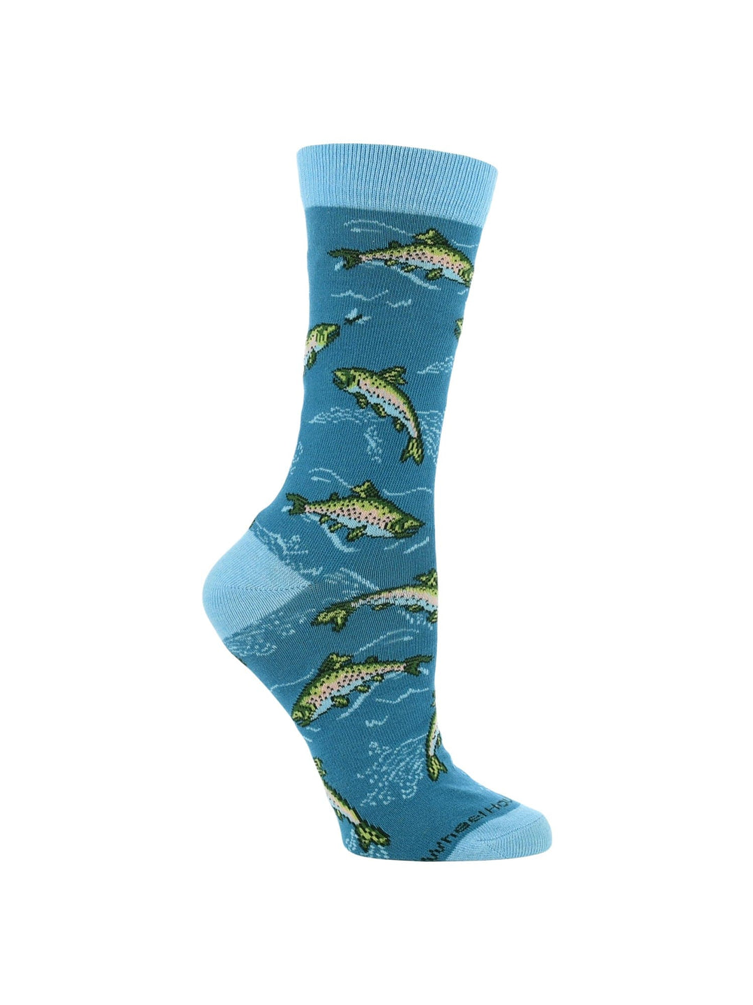 Wheel House Designs socks Blue / Medium Trout Socks for Perfect Anglers Gift