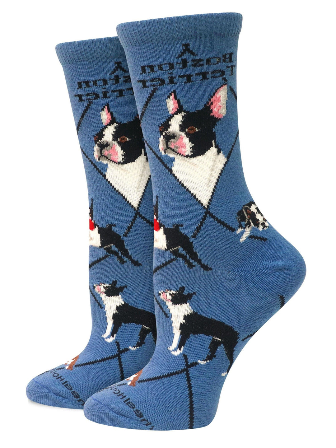 Wheel House Designs socks Boston Terrier Socks for Women | Perfect Dog Lovers Gift
