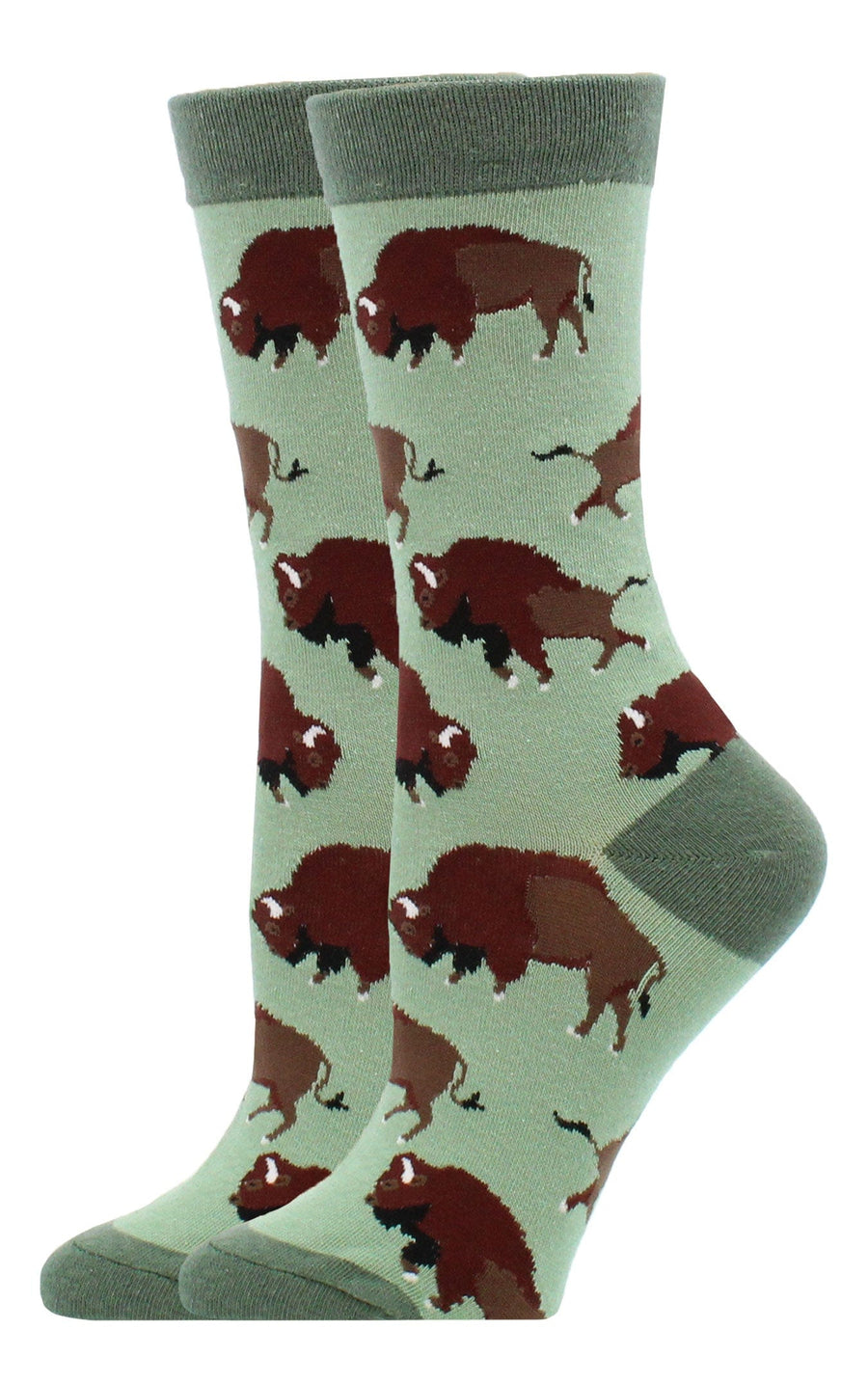 Wheel House Designs socks Buffalo Socks Perfect Animal Lovers Gift