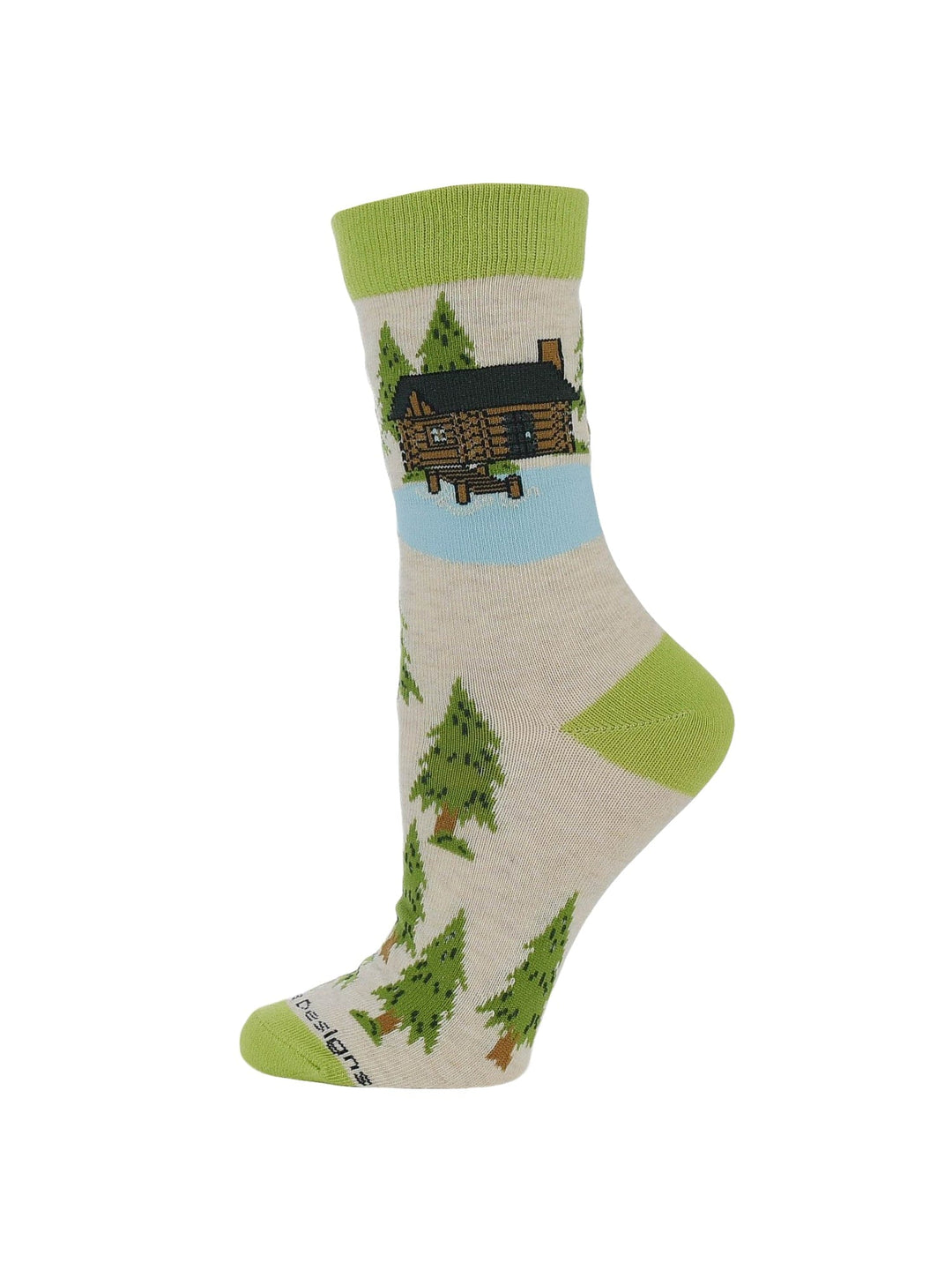 Wheel House Designs socks Cabin on the Lake Socks for Perfect Anglers Gift
