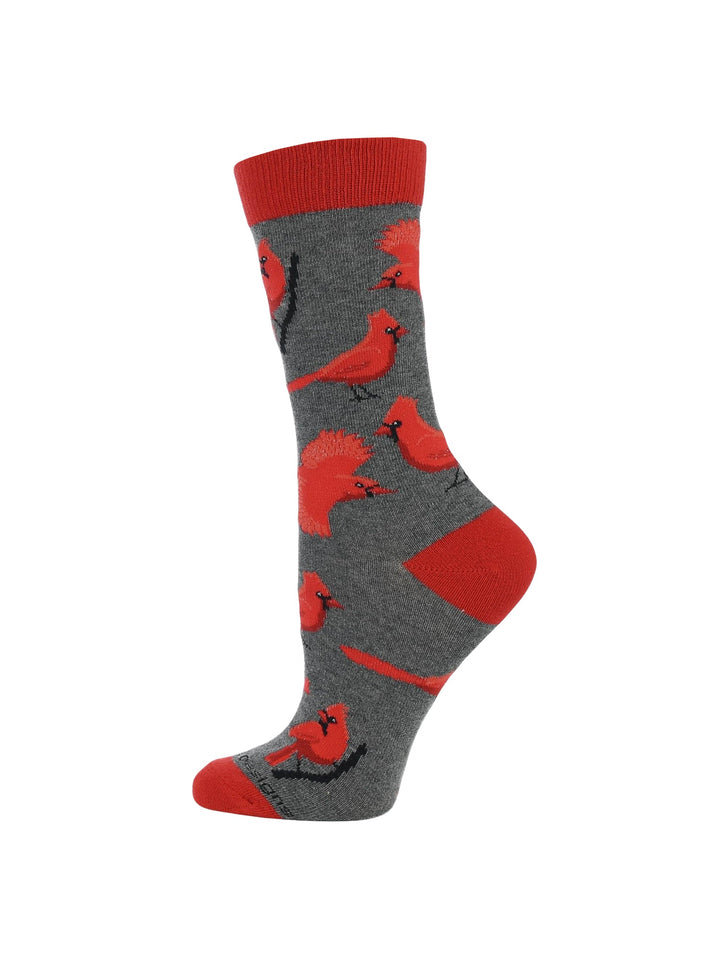 Wheel House Designs socks Cardinal Bird Socks Perfect Bird Lovers Gift