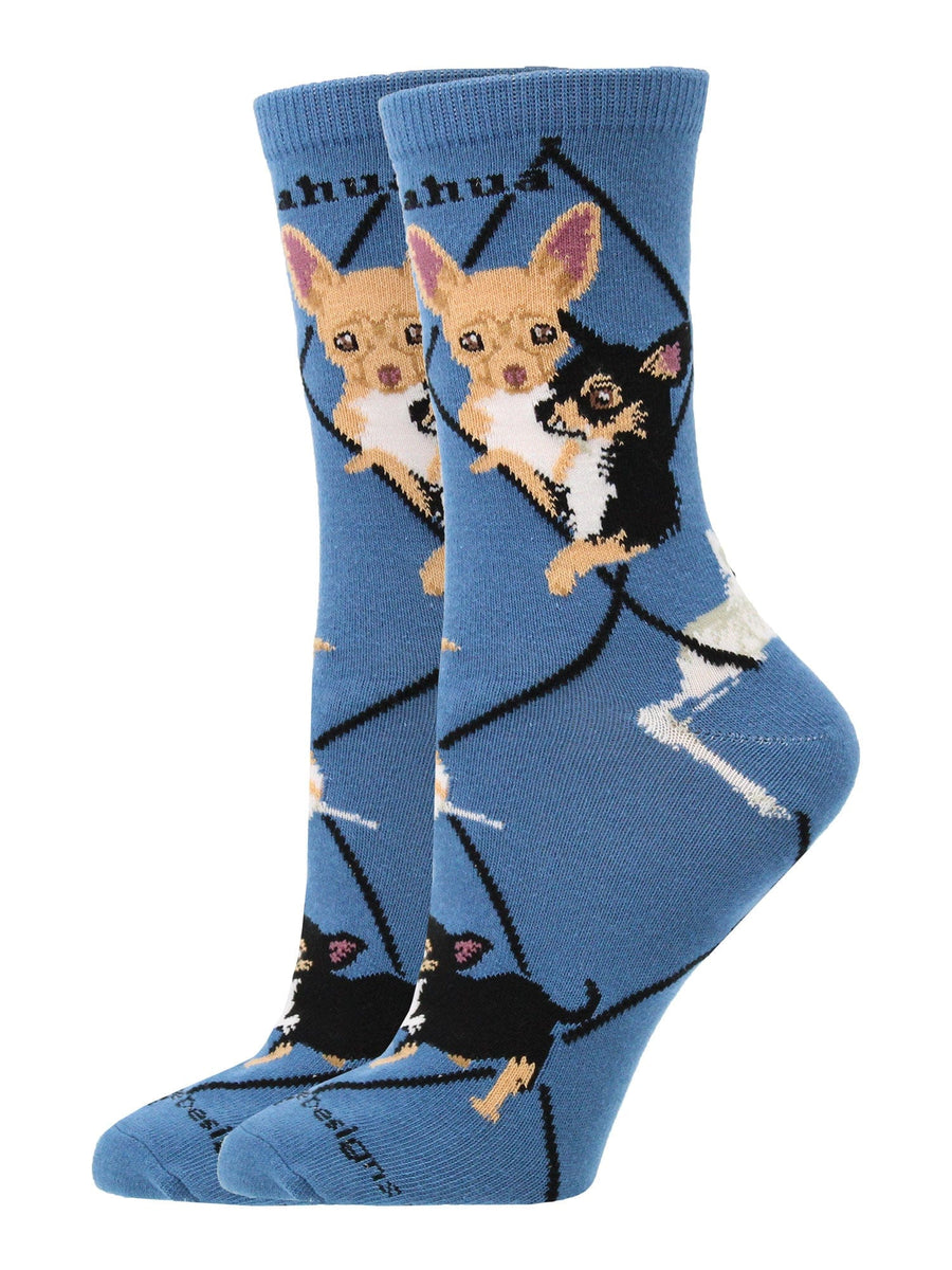 Wheel House Designs socks Chihuahua Socks for Women and Men | Perfect Dog Lovers Gift