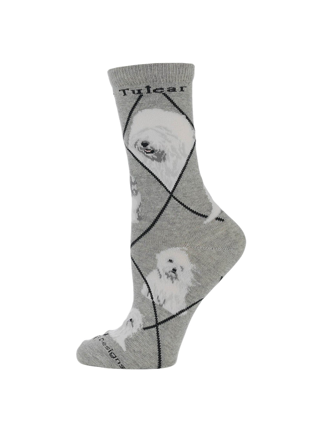 Wheel House Designs socks Gray / Medium Coton de Tulear Socks Perfect Dog Lovers Gift