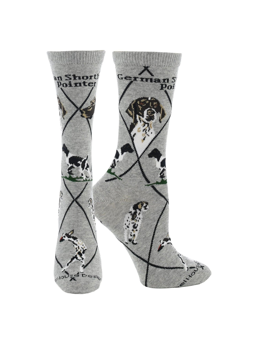 Wheel House Designs socks Gray / Medium German Shorthaired Pointer Socks Perfect Dog Lovers Gift