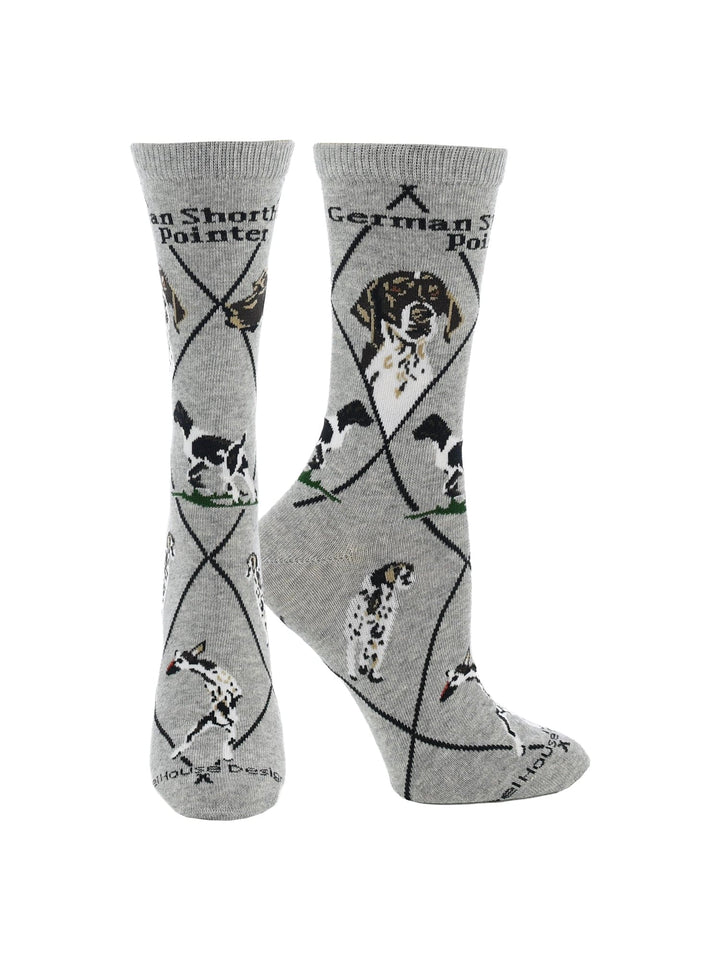 Wheel House Designs socks Gray / Medium German Shorthaired Pointer Socks Perfect Dog Lovers Gift