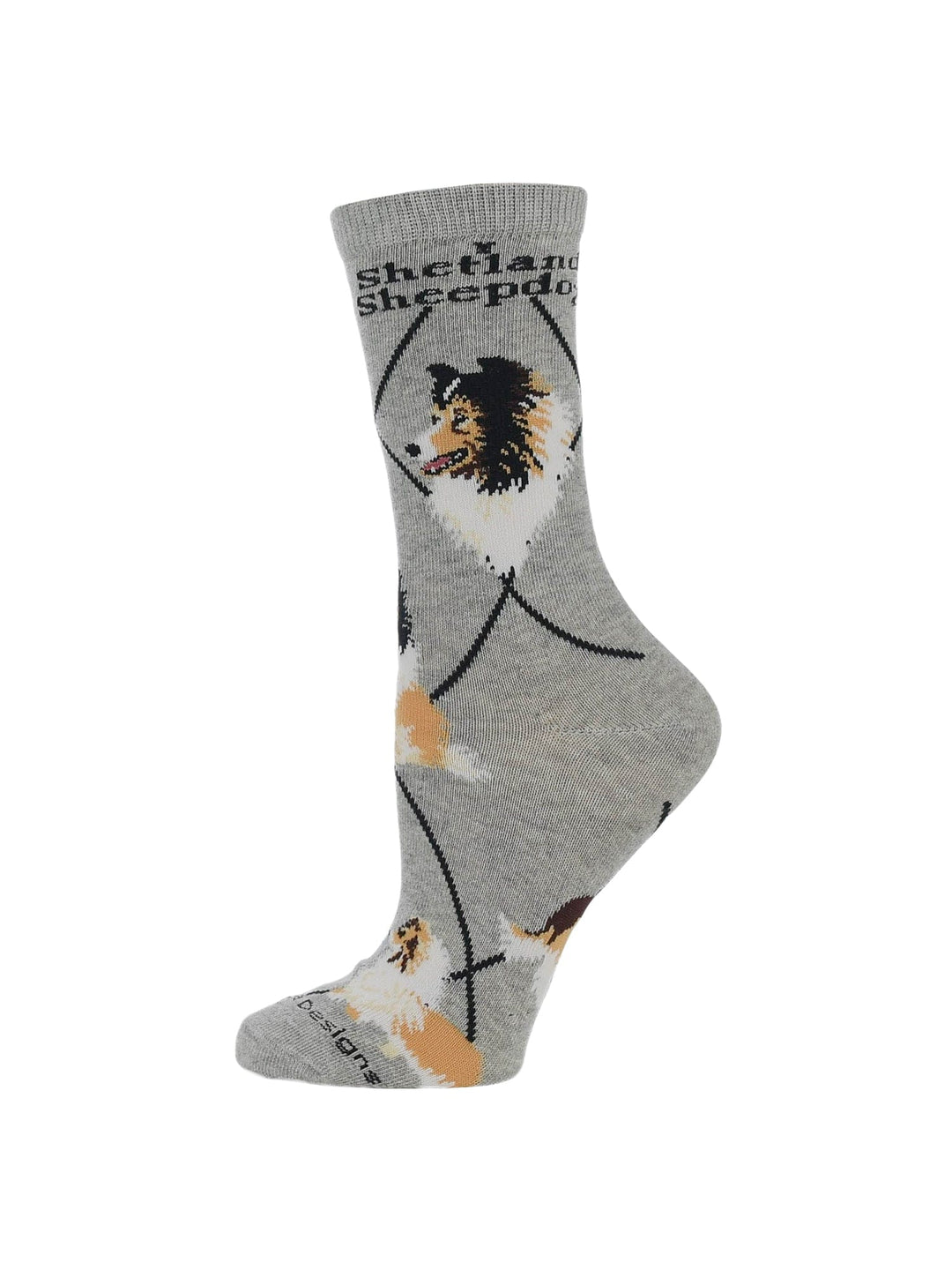 Wheel House Designs socks Gray / Medium Shetland Sheepdog Socks Perfect Dog Lovers Gift