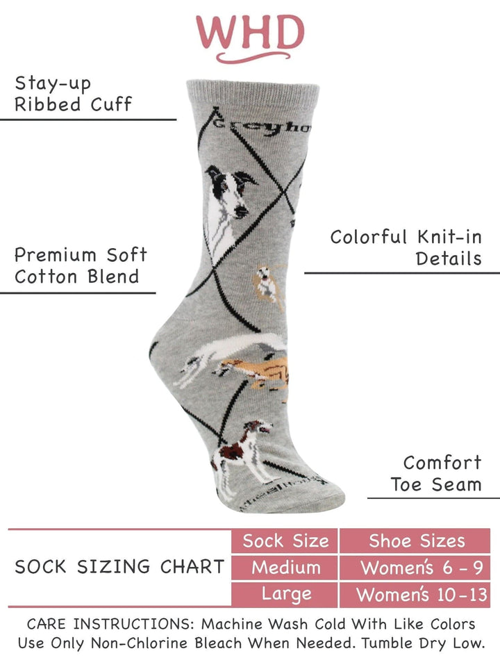 Wheel House Designs socks Greyhound Socks Perfect Dog Lovers Gift
