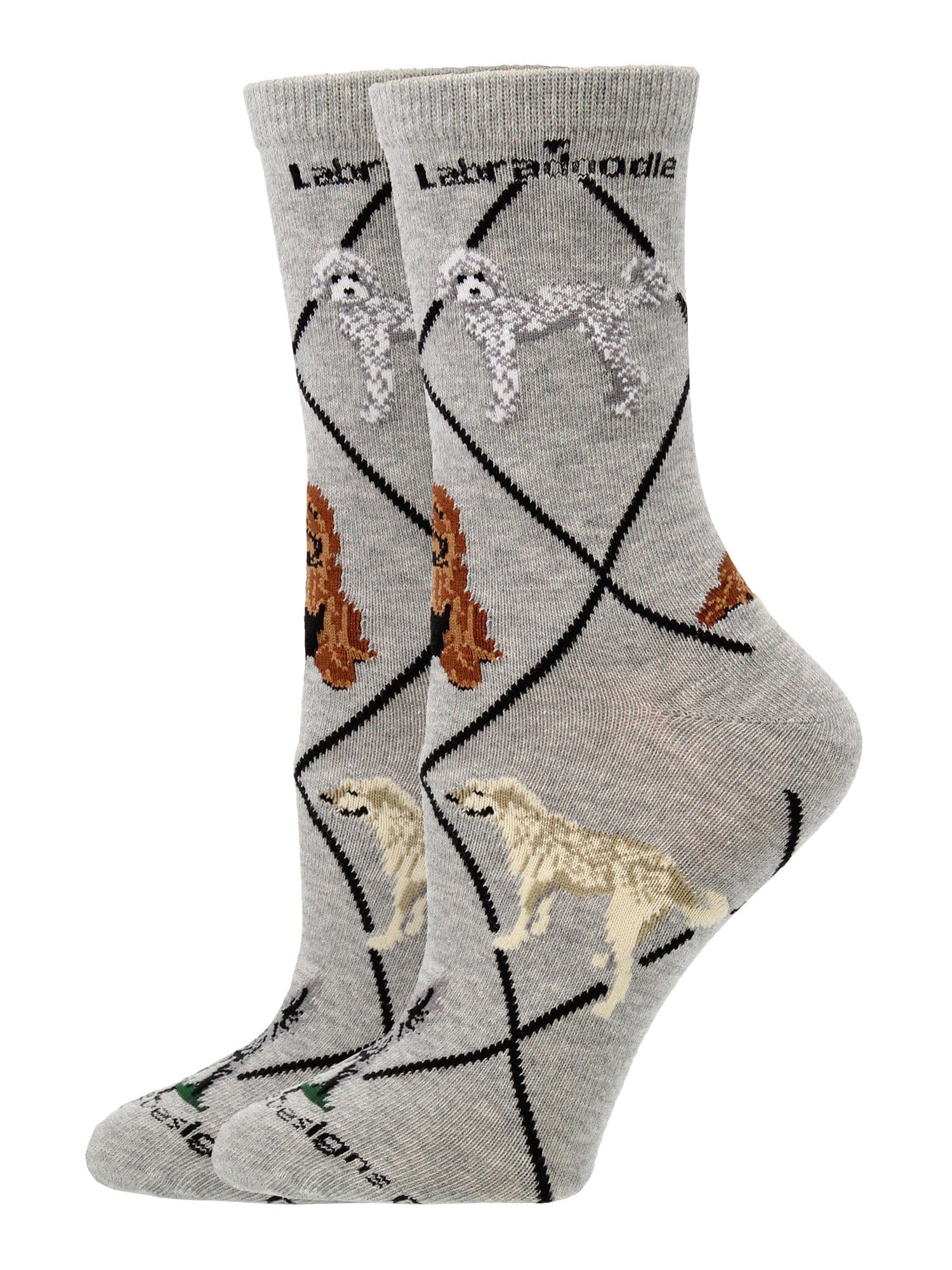 Wheel House Designs socks Labradoodle Socks for Women and Men | Perfect Dog Lovers Gift
