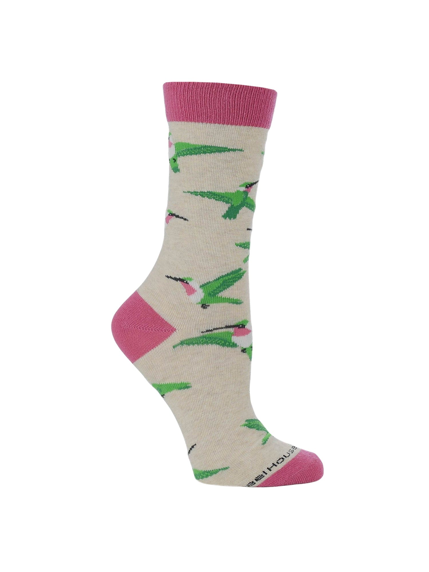 Wheel House Designs socks Oatmeal / Medium Hummingbird Bird Socks Perfect Bird Lovers Gift