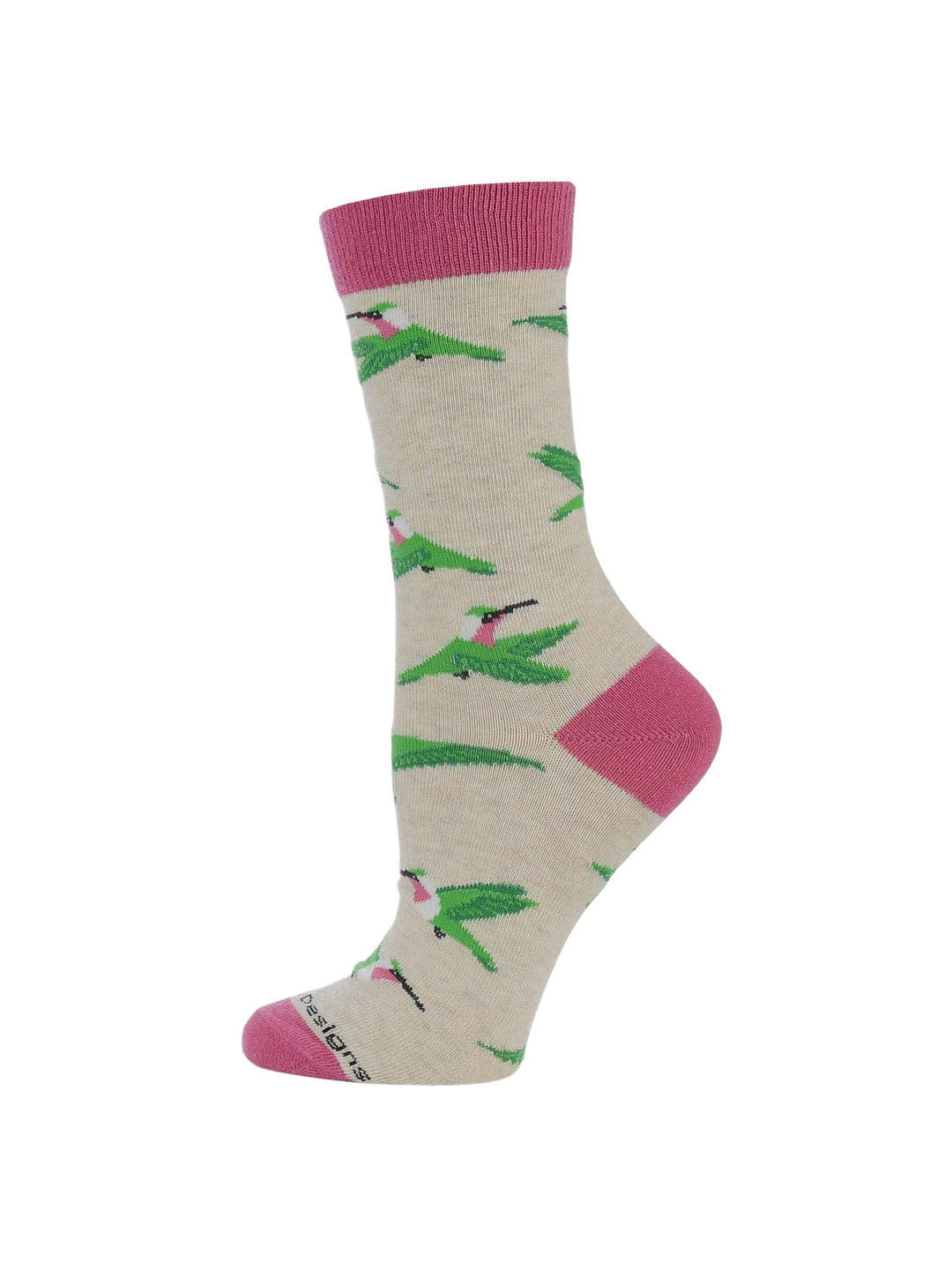 Wheel House Designs socks Oatmeal / Medium Hummingbird Bird Socks Perfect Bird Lovers Gift