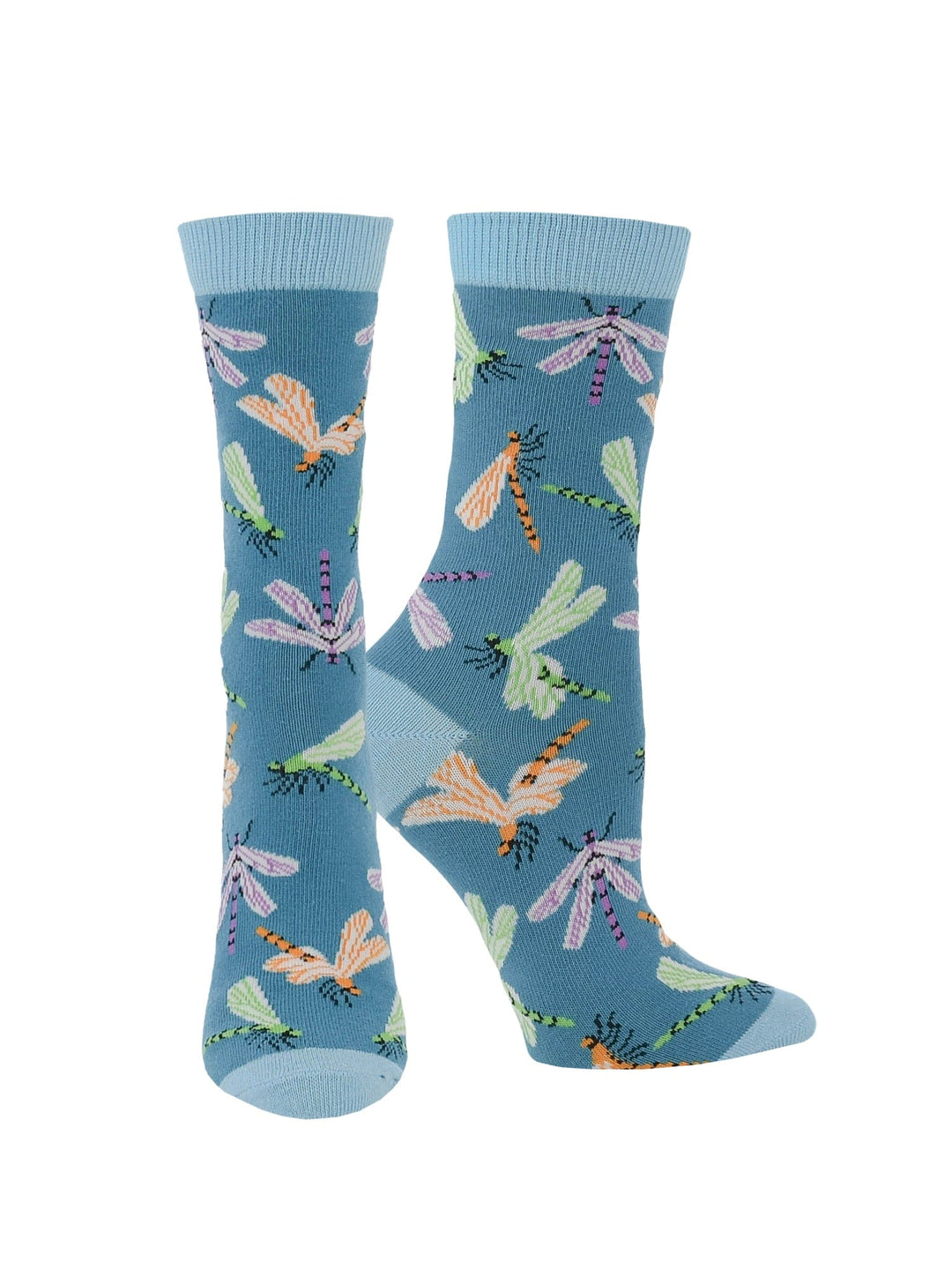 Wheel House Designs socks Teal / Medium Dragonfly Socks Perfect Outdoor Lovers Gift