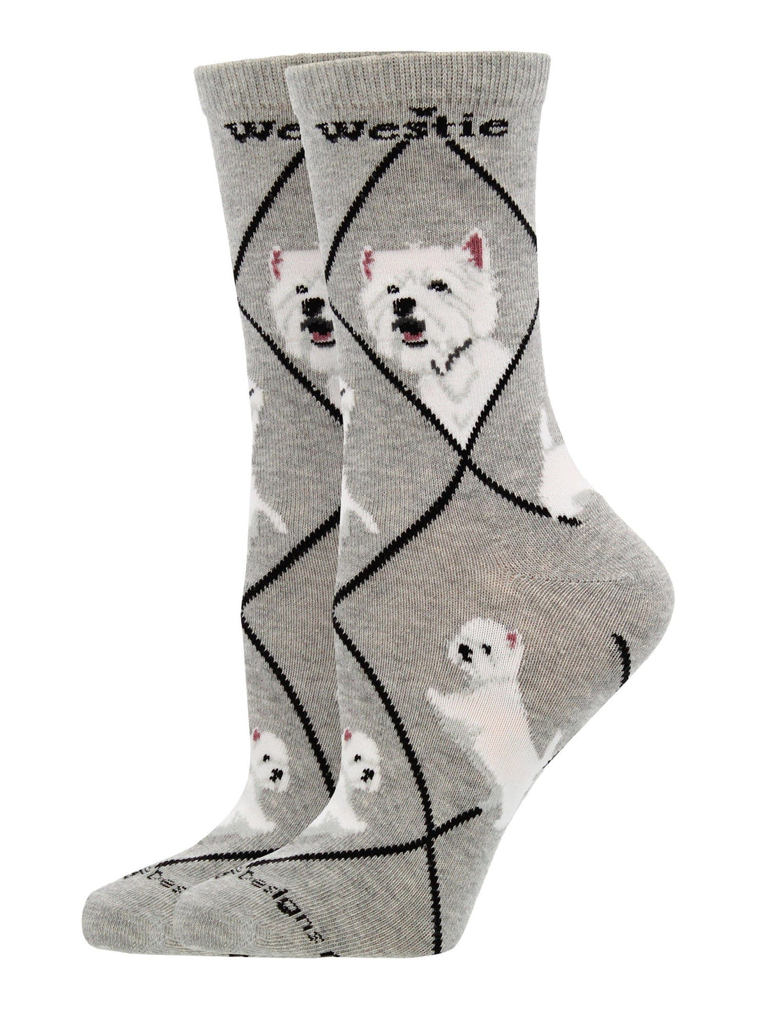 Wheel House Designs socks Westie Socks for Women | Perfect Dog Lovers Gift