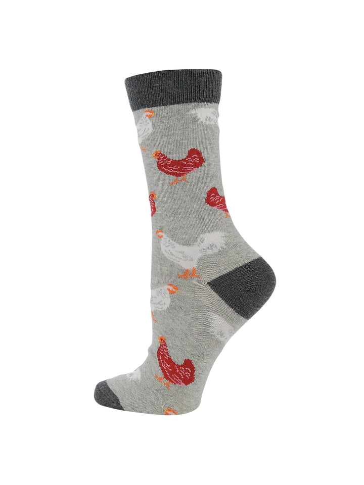 Wheel House Designs socks WHD Chicken Socks for Women | Gift for Chicken Lovers|1-Pack/2-Pack