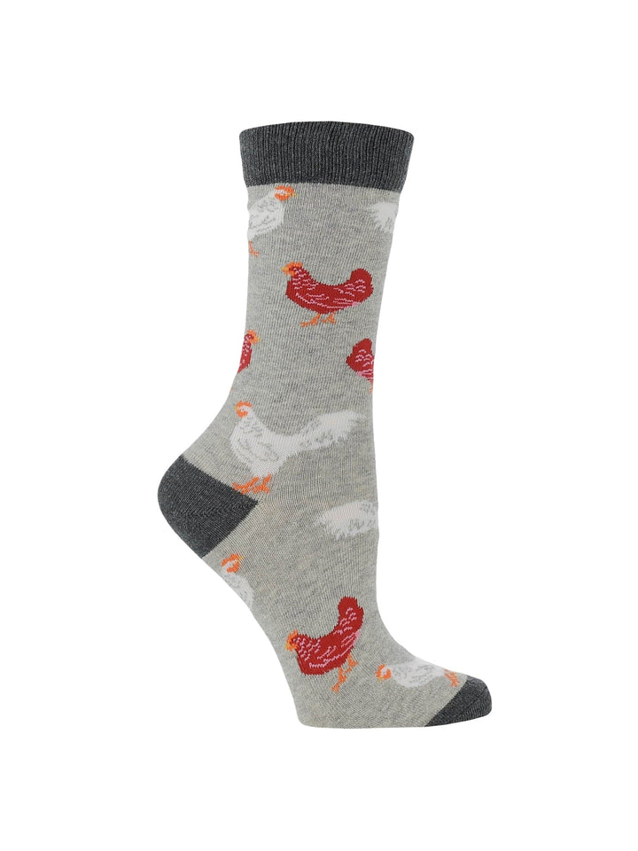 Wheel House Designs socks WHD Chicken Socks for Women | Gift for Chicken Lovers|1-Pack/2-Pack